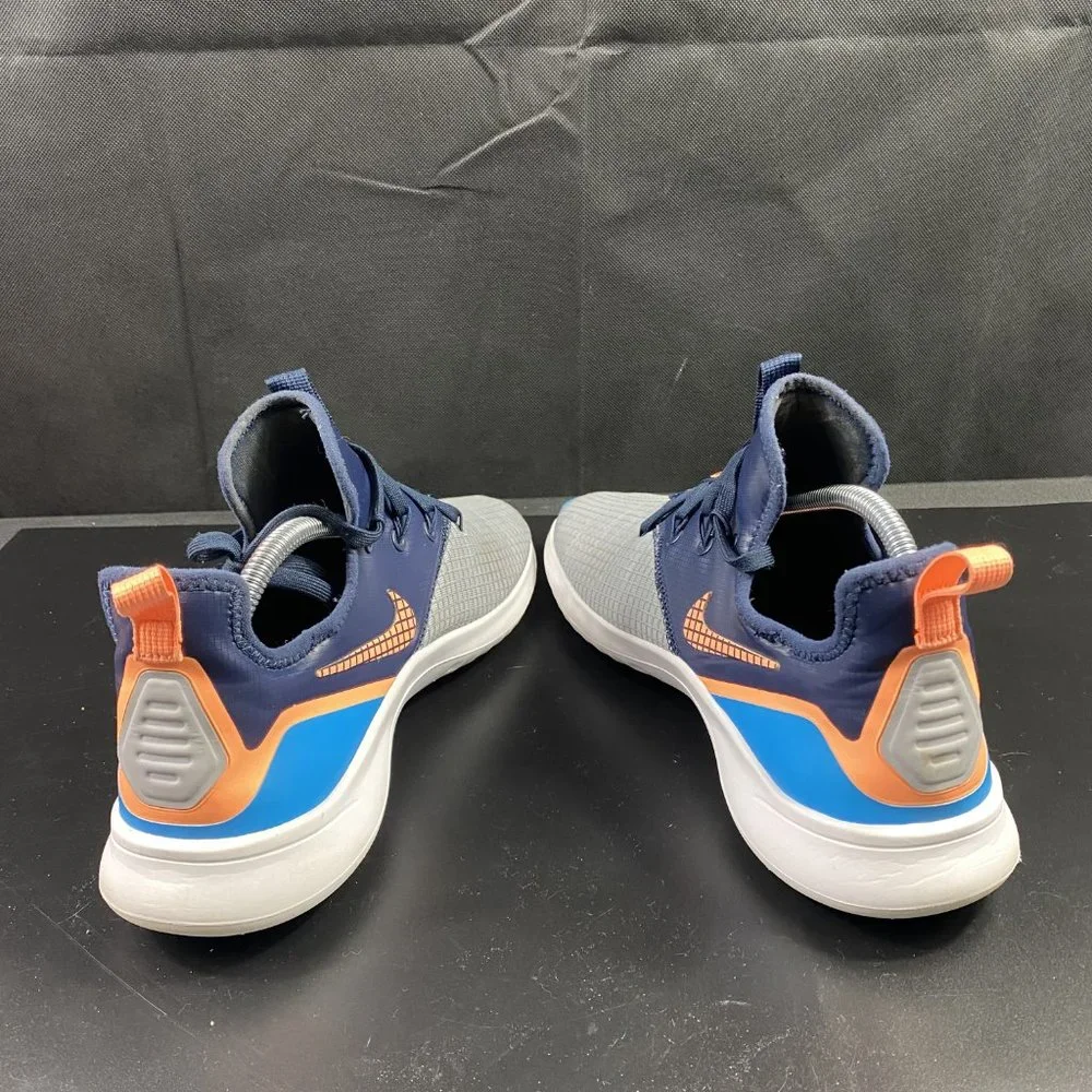 Nike Free TR8 Low Textile Trainers AJ7681-008 Blue/Orange/White Sz 10.5 - Picture 8 of 10